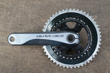 170mm 50/34T Shimano Dura-Ace FC-9000 11 Speed Crankset 619g