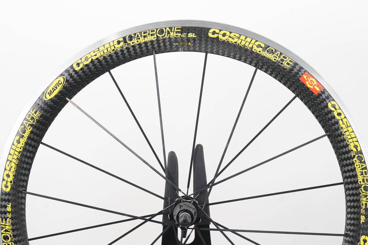 Mavic Cosmic Carbone SL SSC Clincher Rim Brake Wheelset Campagnolo 11 Speed