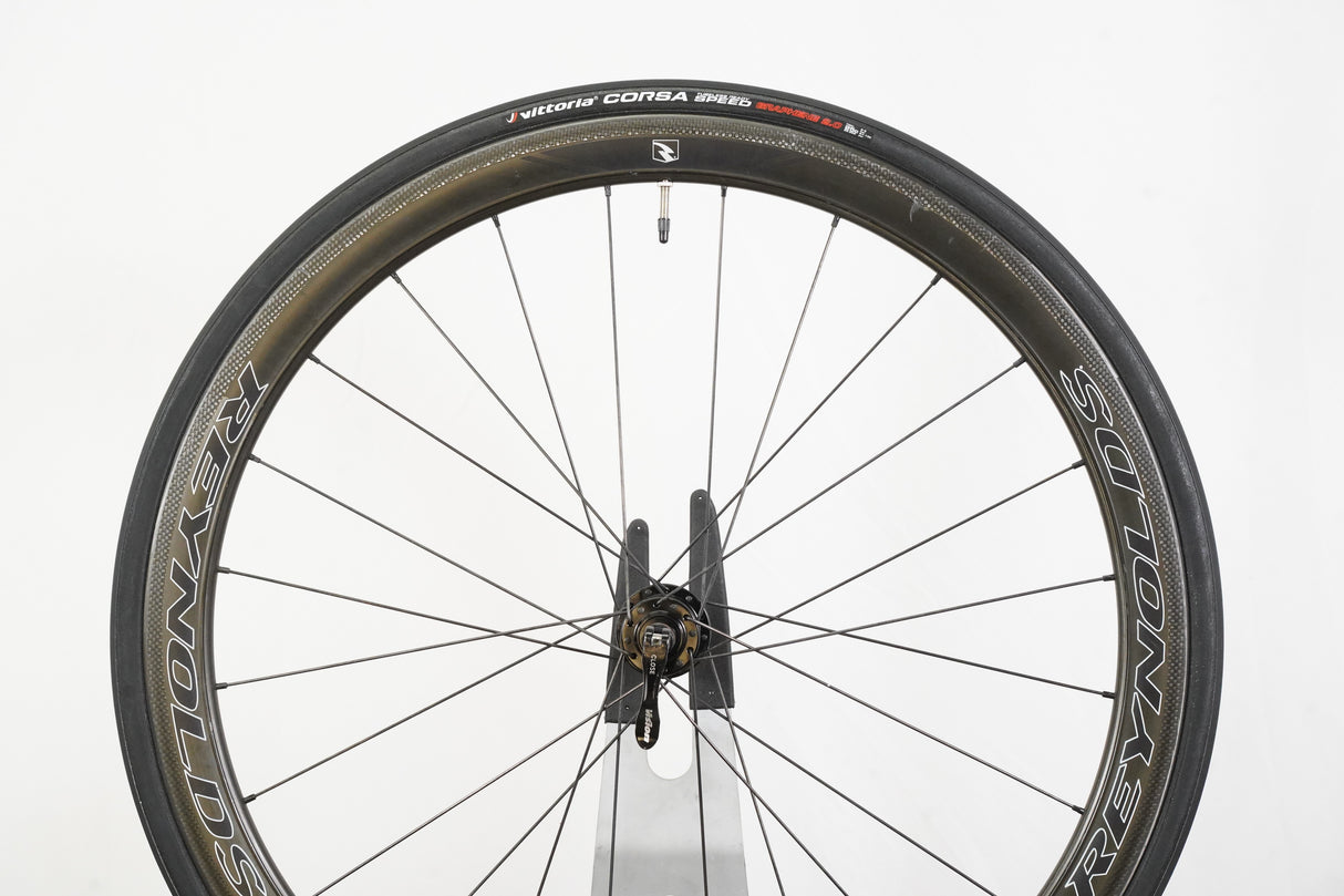 REAR Reynolds Assault SLG Carbon Clincher Rim Brake Wheel Shimano/SRAM 11 Speed