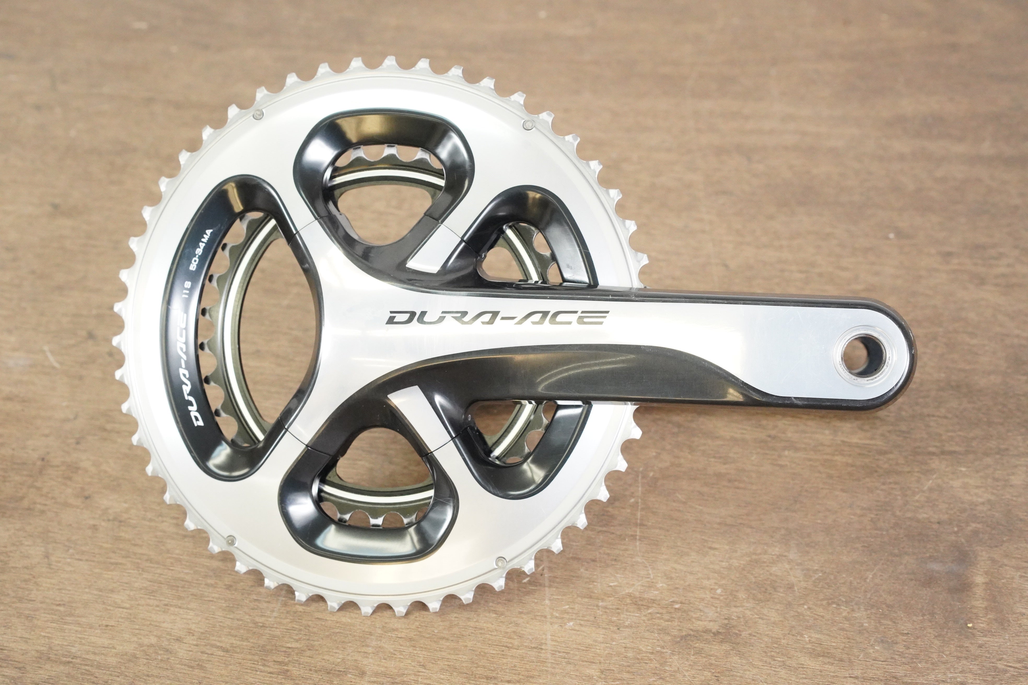 172.5mm 50/34T Shimano Dura-Ace FC-9000 11 Speed Crankset – Elevate Cycling