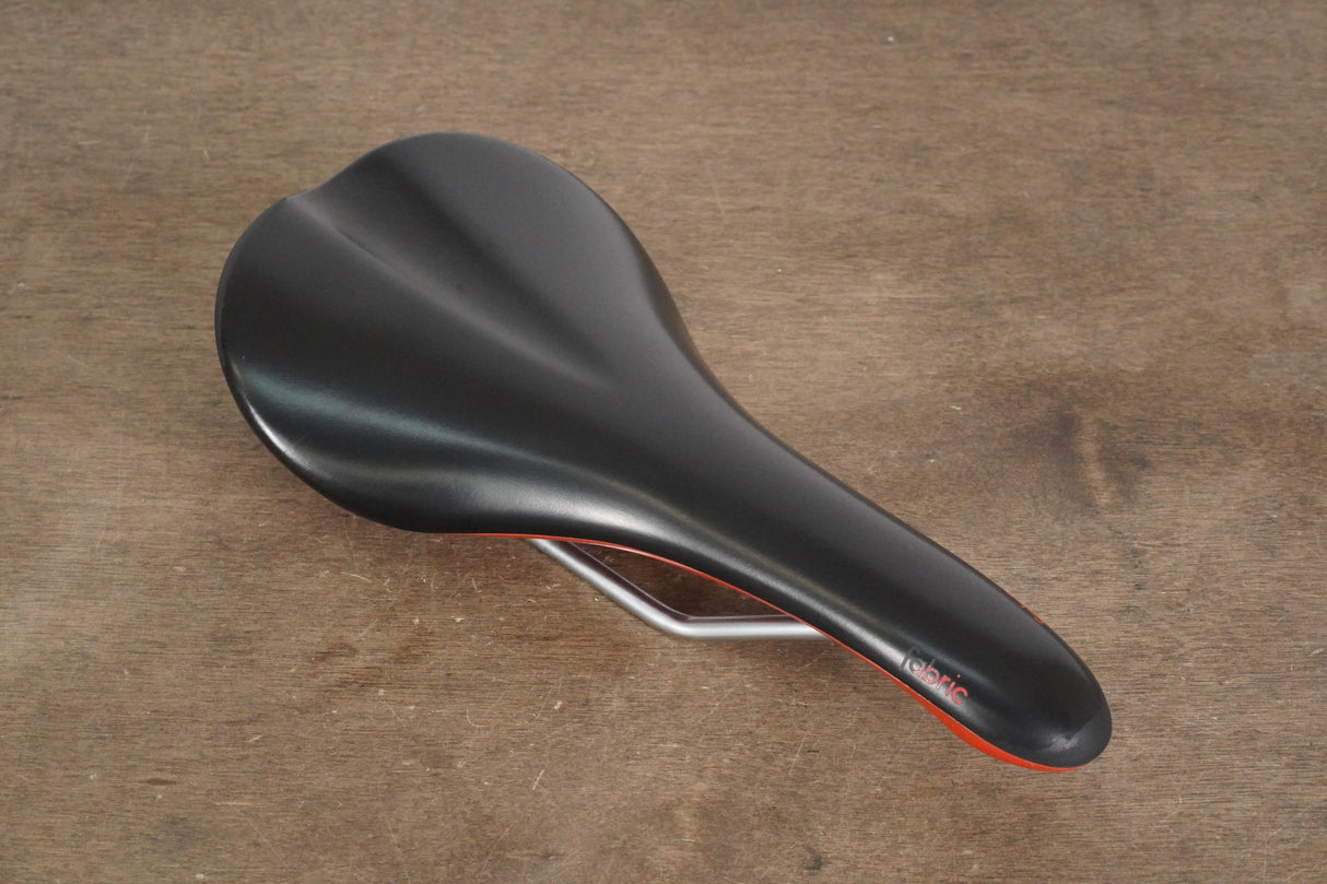 142mm (Shallow) Fabric Scoop Cr-Mo Rail Road Saddle 253g