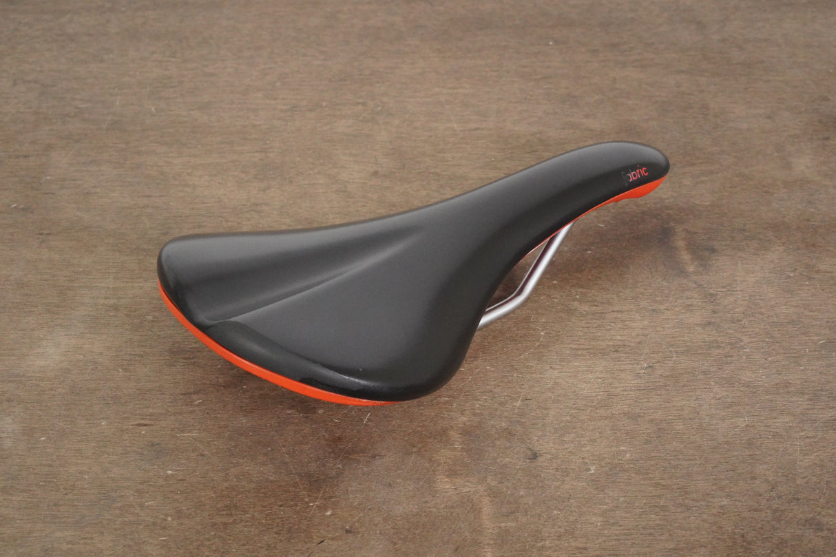 142mm (Shallow) Fabric Scoop Cr-Mo Rail Road Saddle 253g