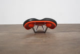 142mm (Shallow) Fabric Scoop Cr-Mo Rail Road Saddle 253g