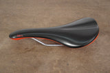 142mm (Shallow) Fabric Scoop Cr-Mo Rail Road Saddle 253g