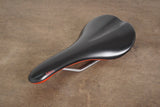 142mm (Shallow) Fabric Scoop Cr-Mo Rail Road Saddle 253g
