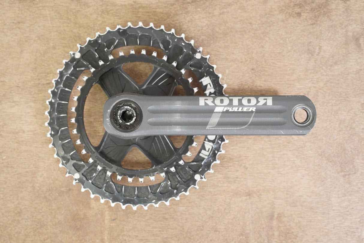 165mm 52/36T BB30 Rotor INPower Power Meter Road Crankset