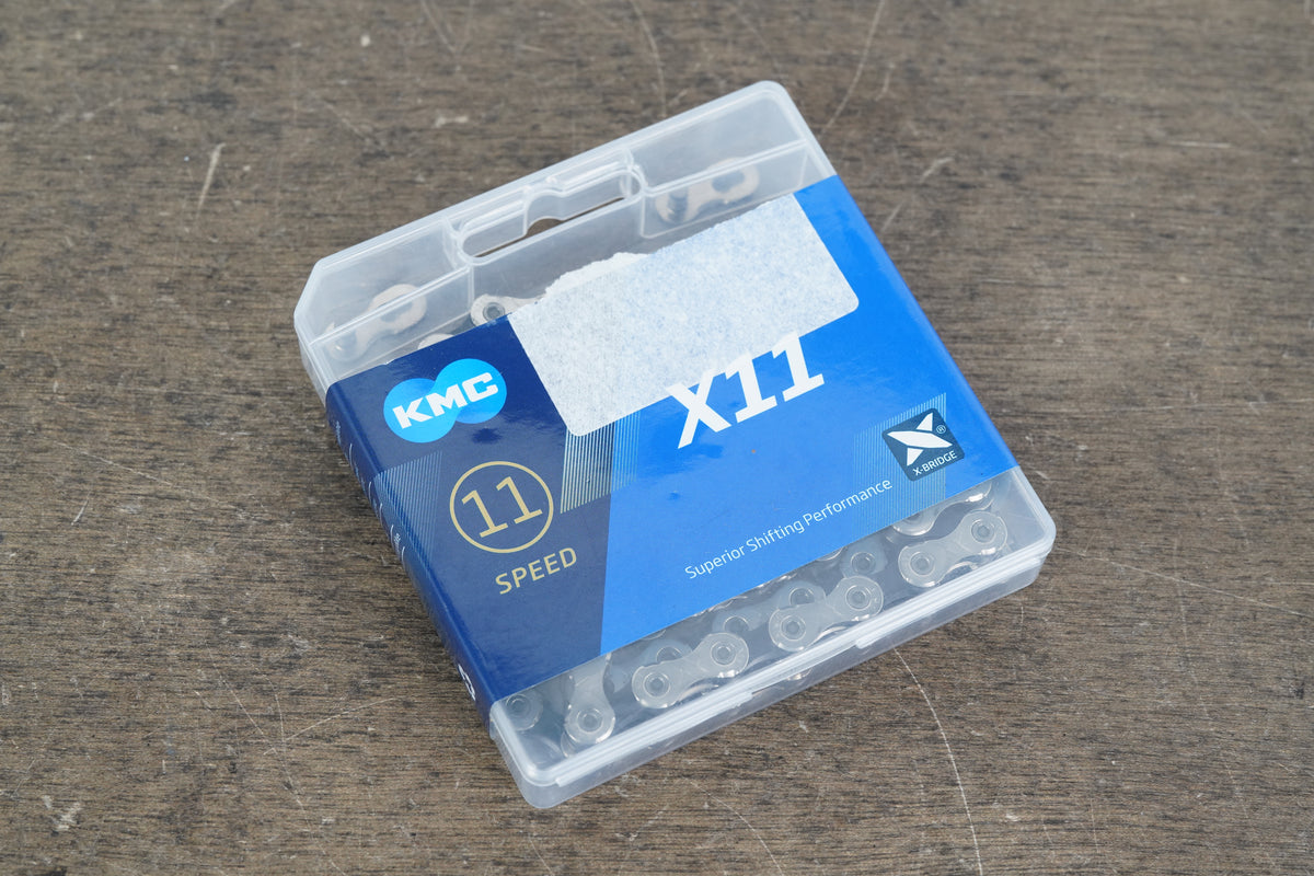 NEW 118L KMC X11 11 Speed Road Chain 118 Links + Quick Link