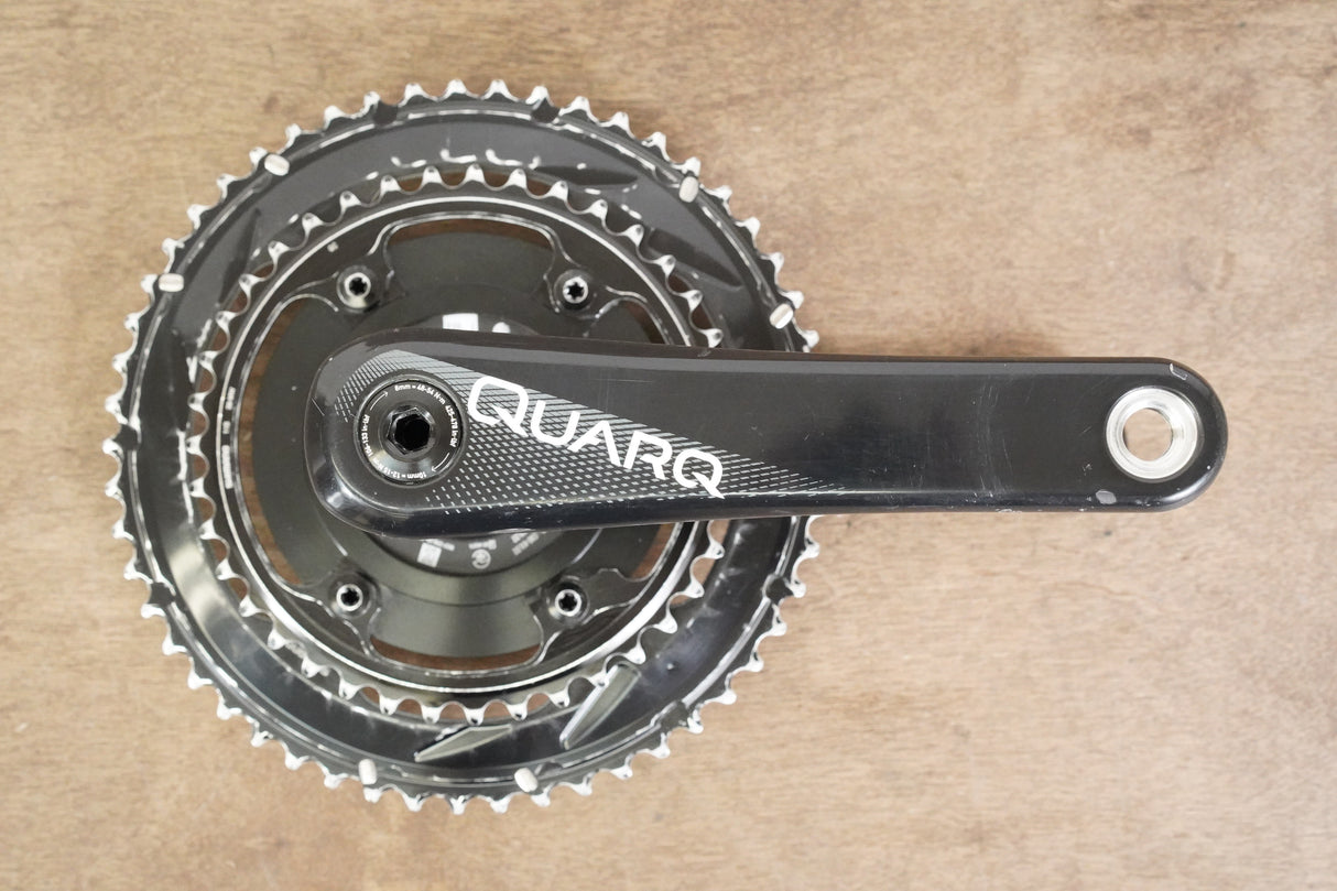 177.5mm 53/39T GXP Quarq DFour Power Meter Road Crankset