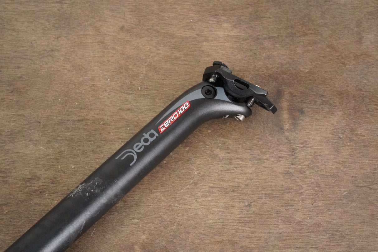 31.6mm Deda Elementi Zero100 Alloy Setback Road Seatpost