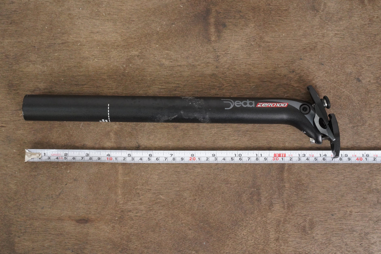 31.6mm Deda Elementi Zero100 Alloy Setback Road Seatpost