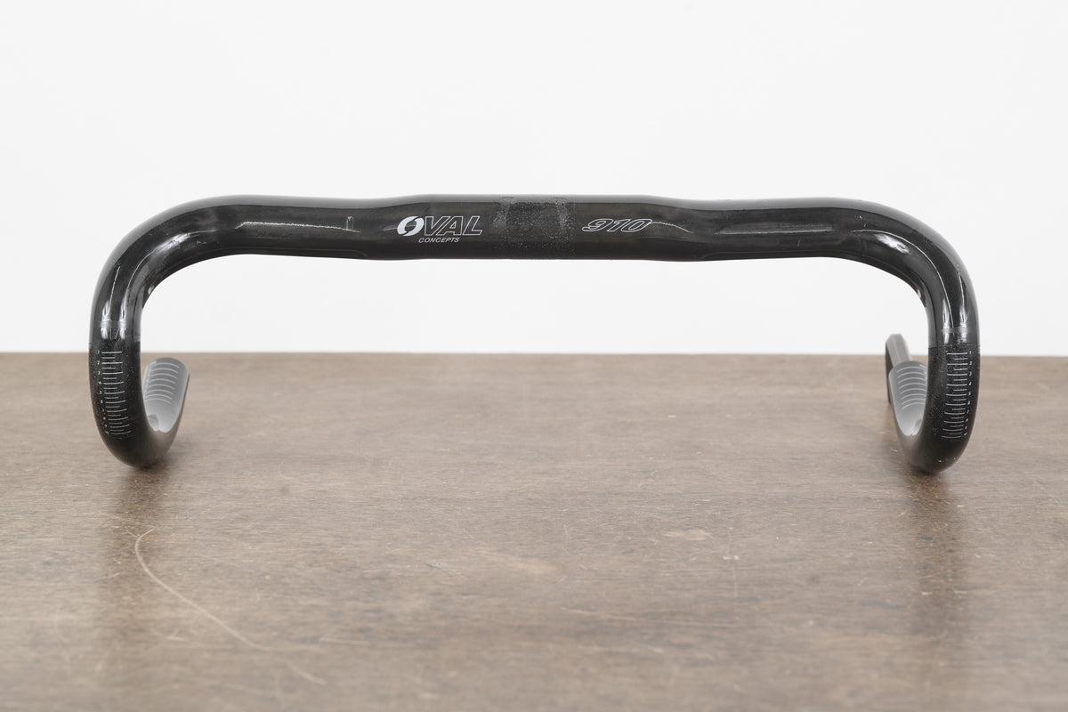 38cm Oval Concepts 910 Compact Carbon Road Handlebar 31.8mm
