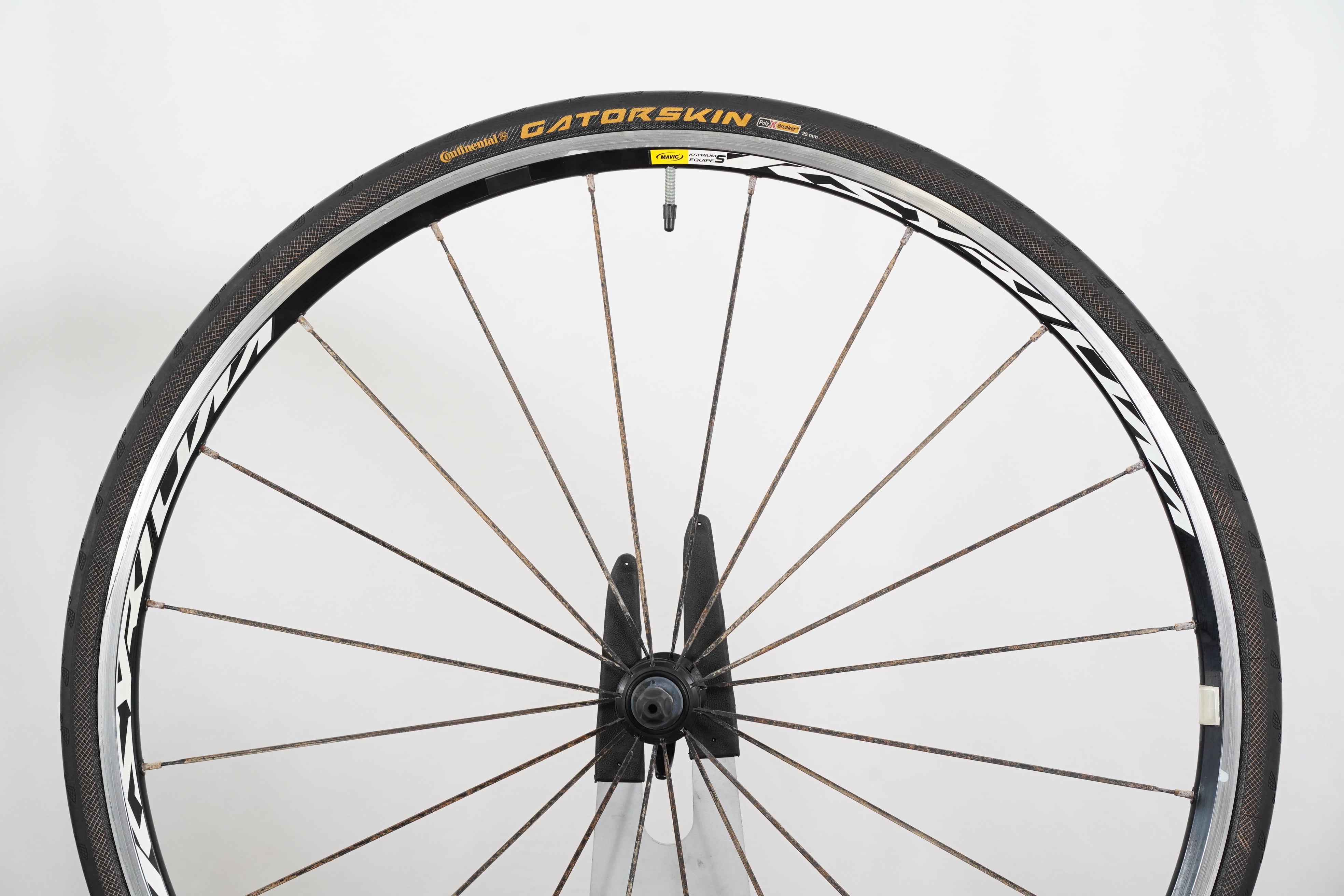 Mavic Ksyrium Equipe S Alloy Clincher Rim Brake Wheelset Shimano