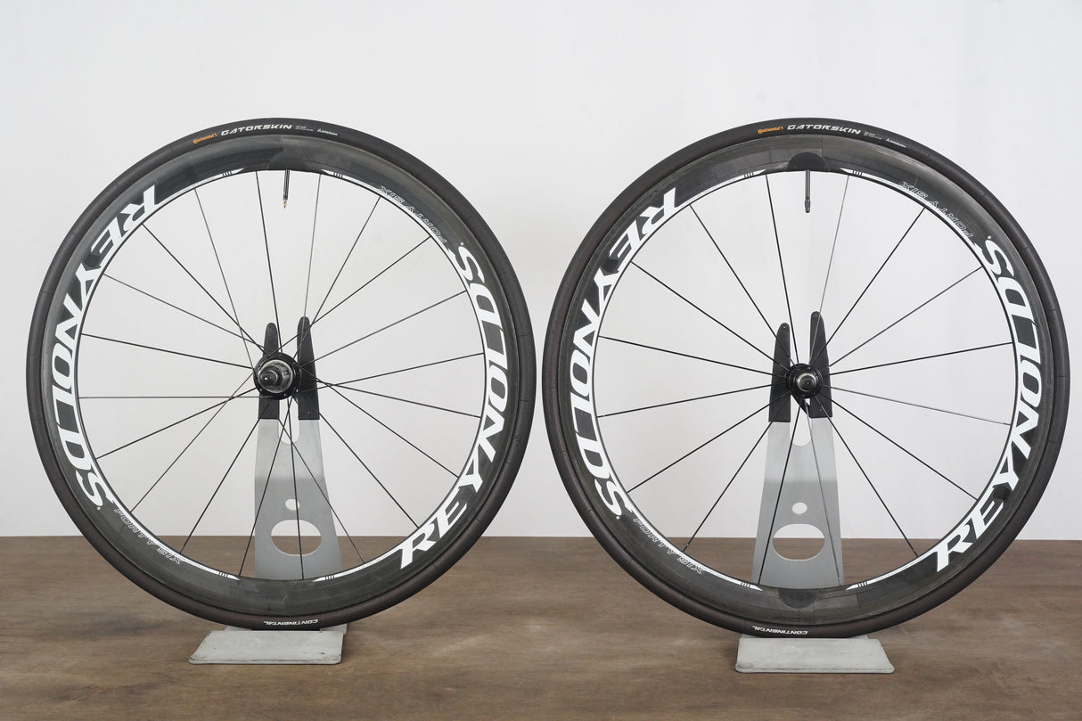 Reynolds 46 White Industries Carbon Clincher Rim Brake Wheelset 11 Speed