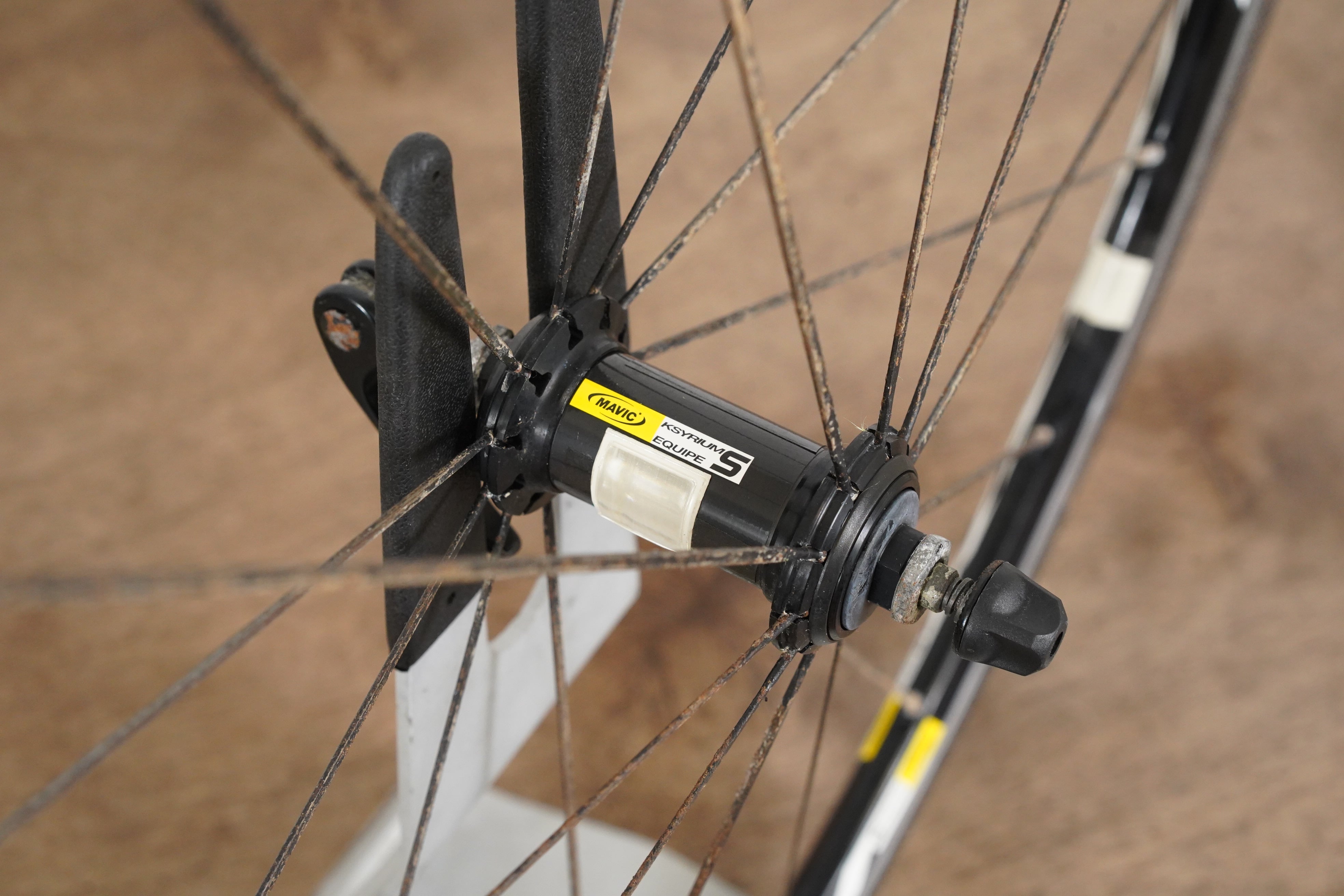 Mavic Ksyrium Equipe S Alloy Clincher Rim Brake Wheelset Shimano
