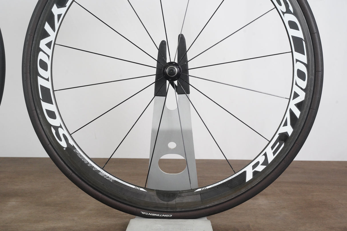 Reynolds 46 White Industries Carbon Clincher Rim Brake Wheelset 11 Speed
