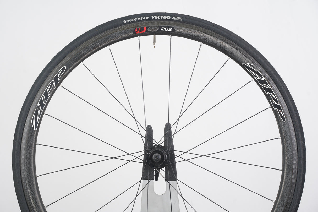 REAR Zipp 202 Firecrest DT Swiss 350 Clincher Carbon Rim Brake Wheel 11 Speed