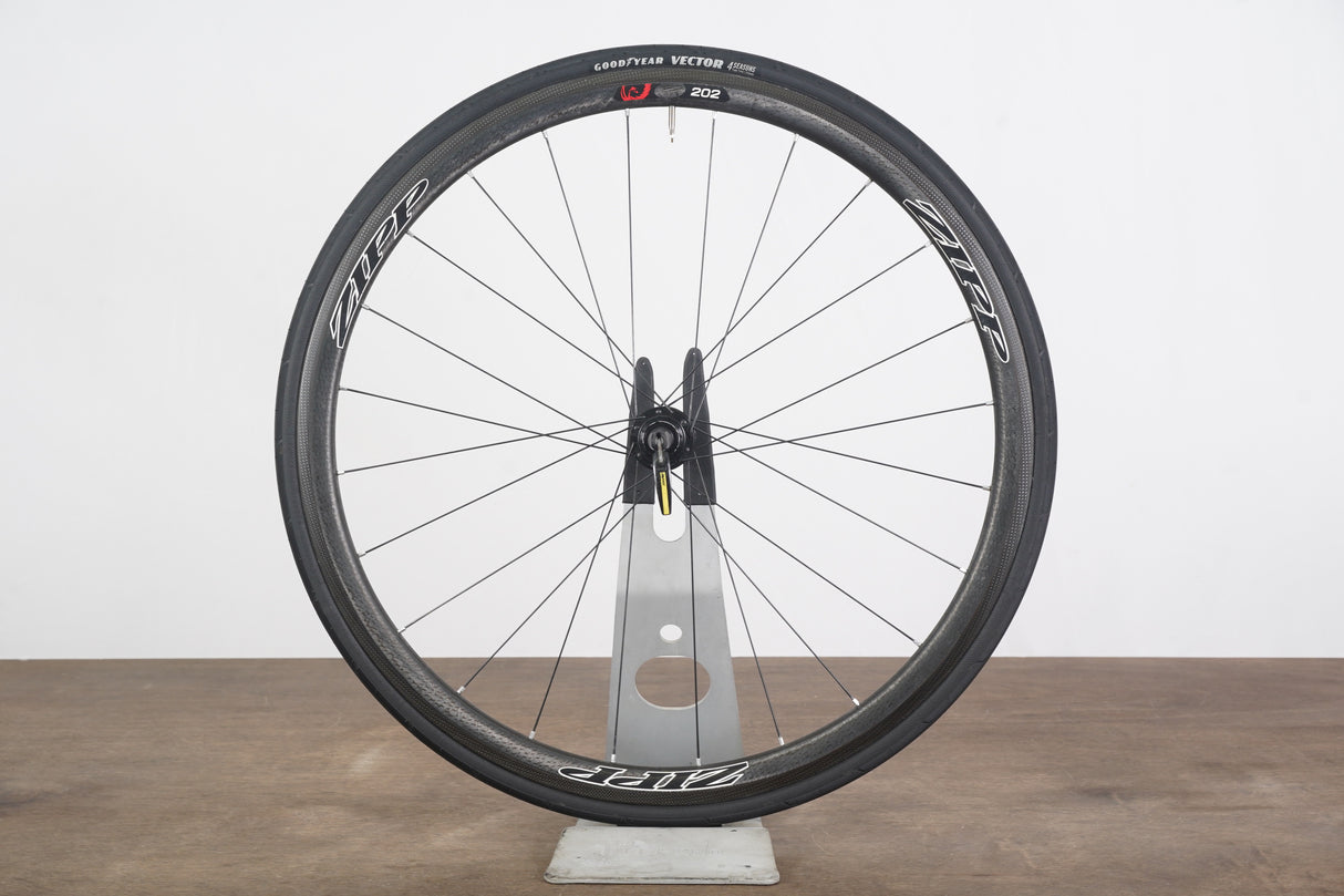 REAR Zipp 202 Firecrest DT Swiss 350 Clincher Carbon Rim Brake Wheel 11 Speed