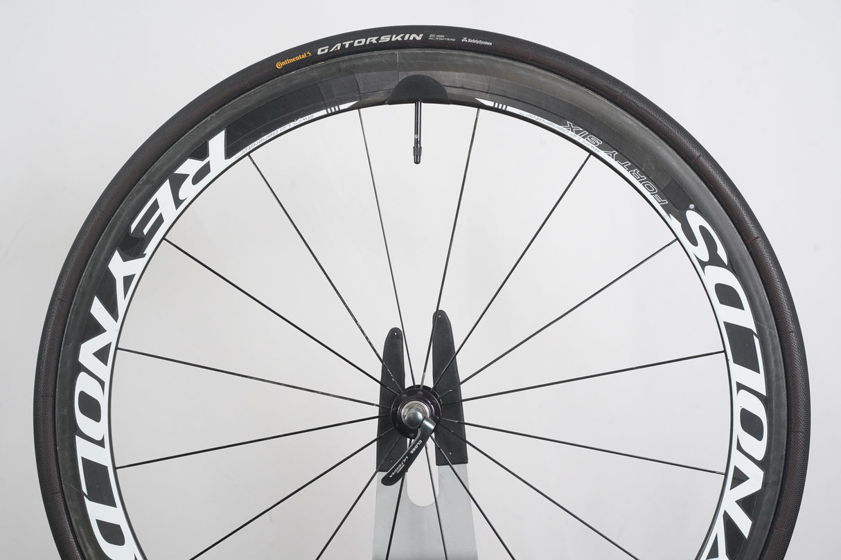 Reynolds 46 White Industries Carbon Clincher Rim Brake Wheelset 11 Speed
