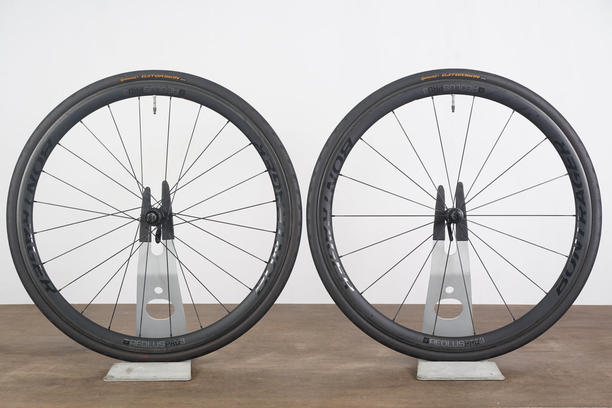 Bontrager Aeolus Pro 3 TLR Carbon Tubeless Clincher Rim Brake Wheelset 11 Speed