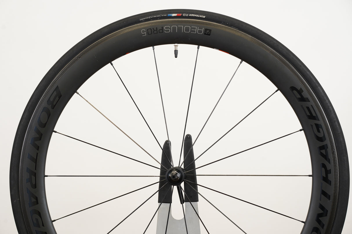 Bontrager Aeolus Pro 5 TLR Carbon Tubeless Clincher Rim Brake Wheelset 11 Speed