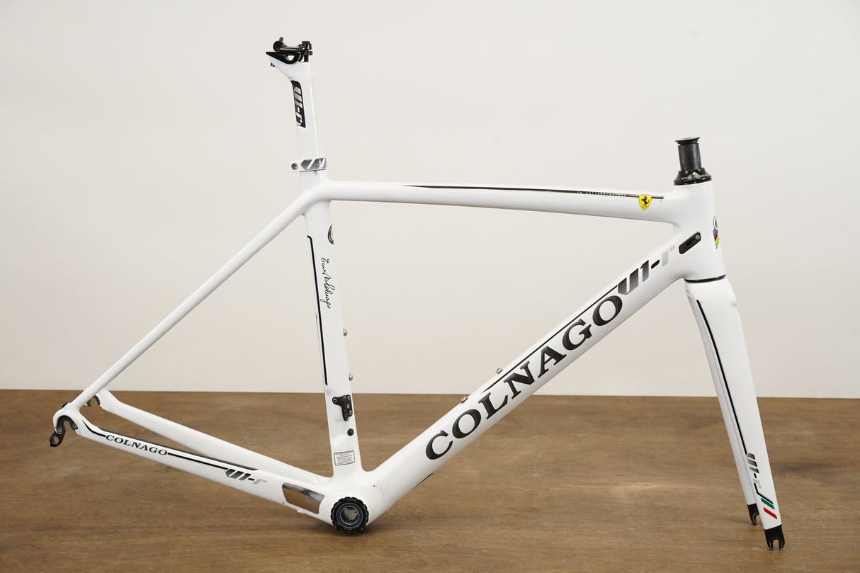 50s Colnago V1-R Ferrari Edition Carbon Rim Brake Road Frameset