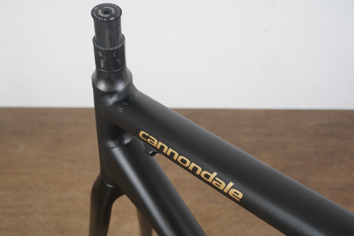 58cm Cannondale CAAD10 Black Inc. Di2 Alloy Rim Brake Road Frameset CAAD 10