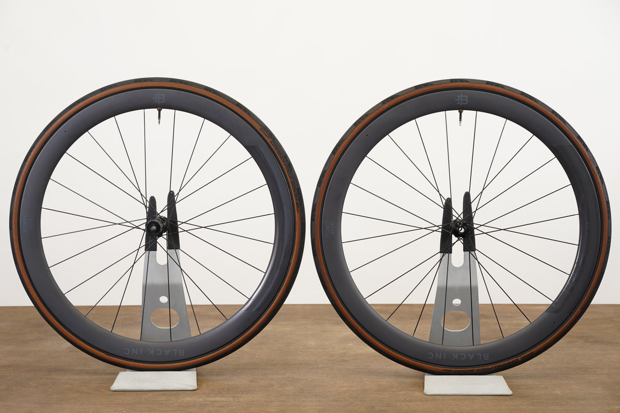Black Inc. Fourty Five 45 Carbon Tubeless Clincher Disc Brake Wheelset 11 Speed