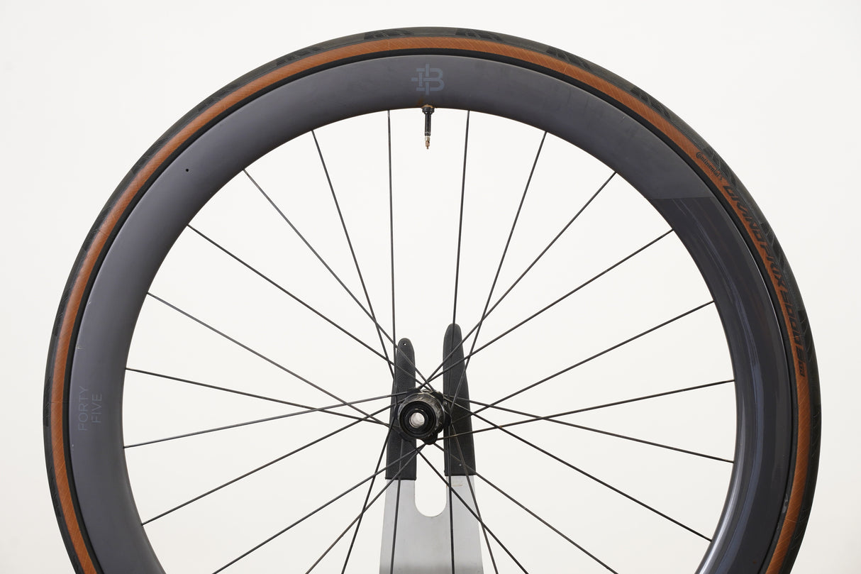 Black Inc. Fourty Five 45 Carbon Tubeless Clincher Disc Brake Wheelset 11 Speed