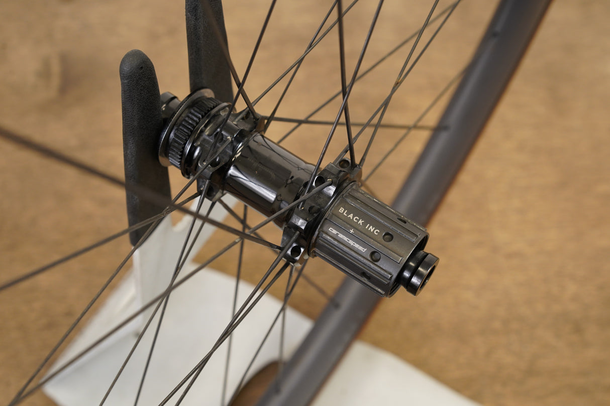 Black Inc. Fourty Five 45 Carbon Tubeless Clincher Disc Brake Wheelset 11 Speed