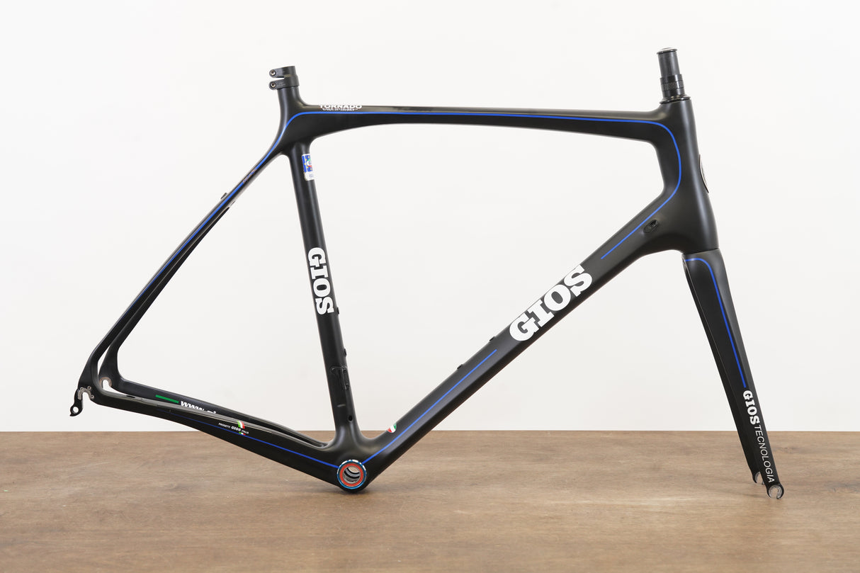 60cm Gios Tornado Carbon Rim Brake Road Frameset