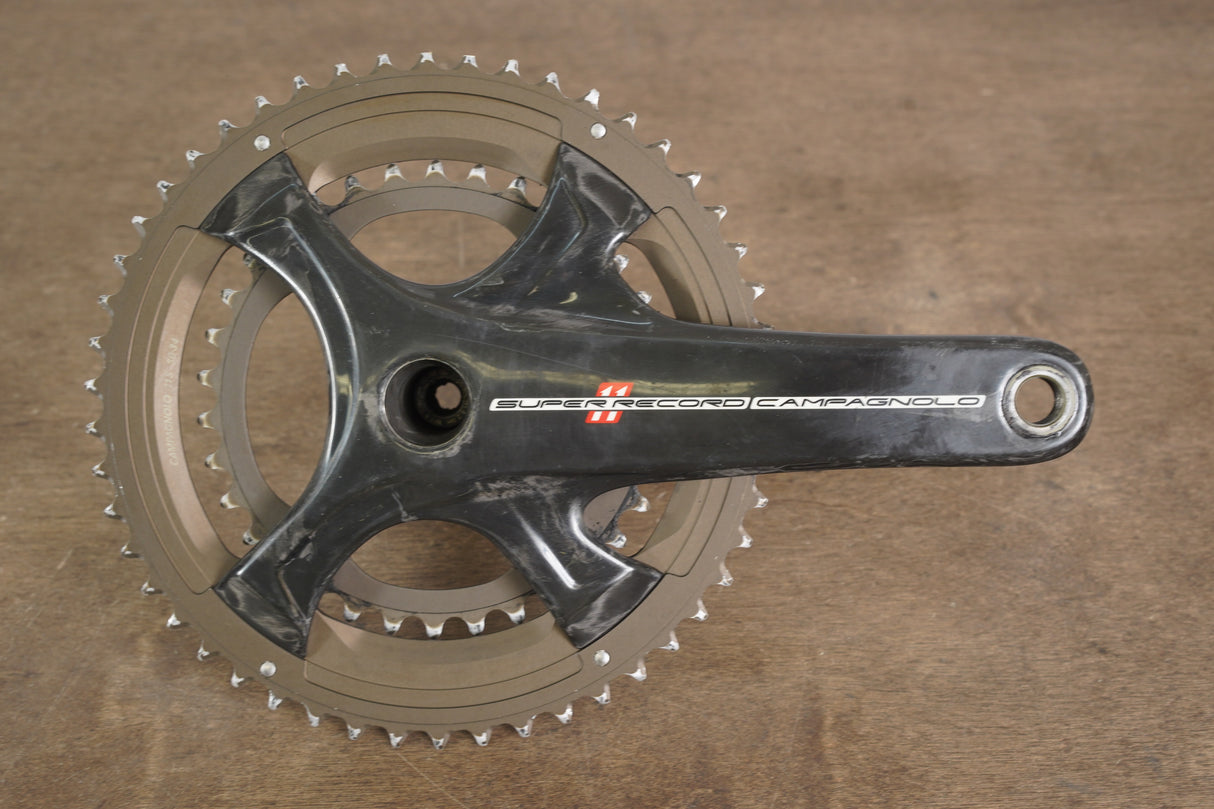 172.5mm 50/34T Campagnolo Super Record 11 Speed Carbon Crankset