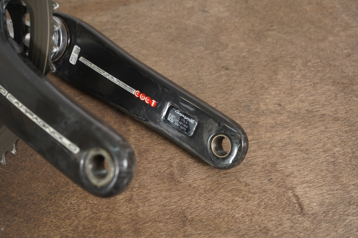 172.5mm 50/34T Campagnolo Super Record 11 Speed Carbon Crankset
