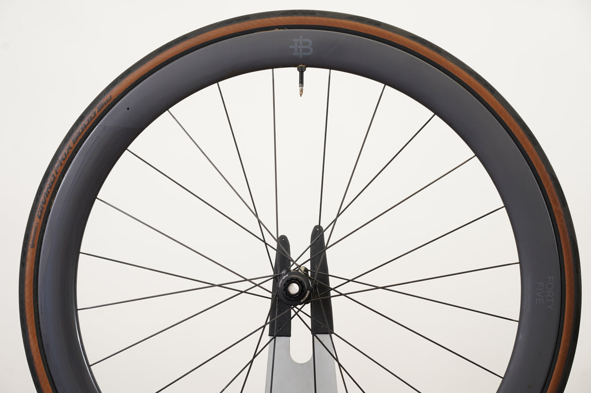 Black Inc. Fourty Five 45 Carbon Tubeless Clincher Disc Brake Wheelset 11 Speed