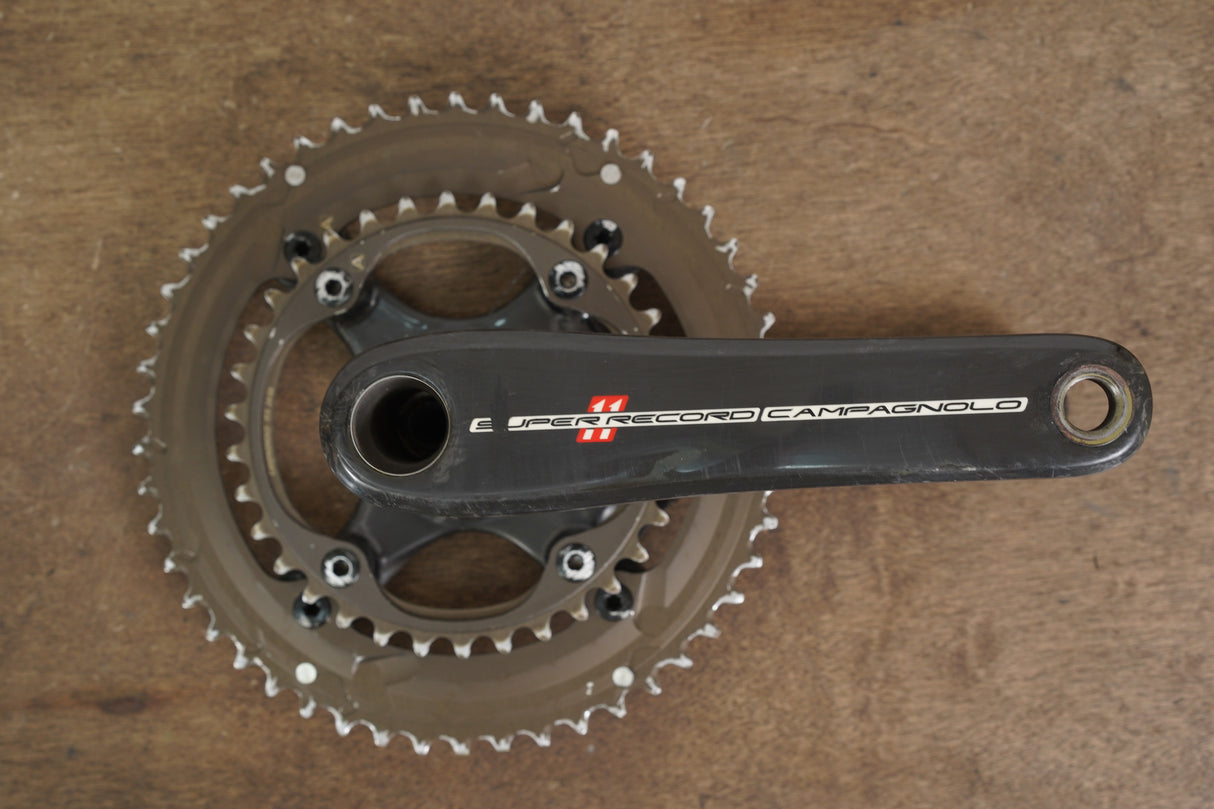 172.5mm 50/34T Campagnolo Super Record 11 Speed Carbon Crankset