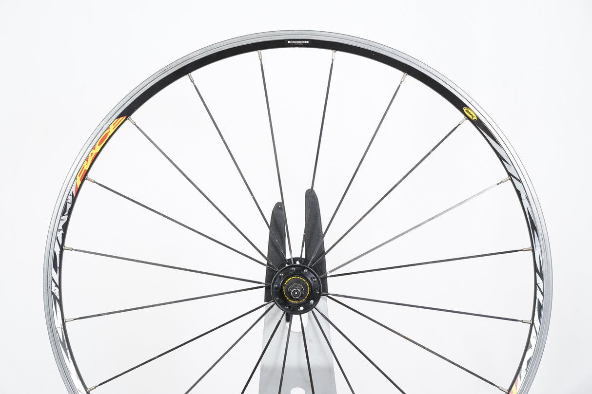 FRONT Mavic Aksium Race Alloy Rim Brake Clincher Road Wheel