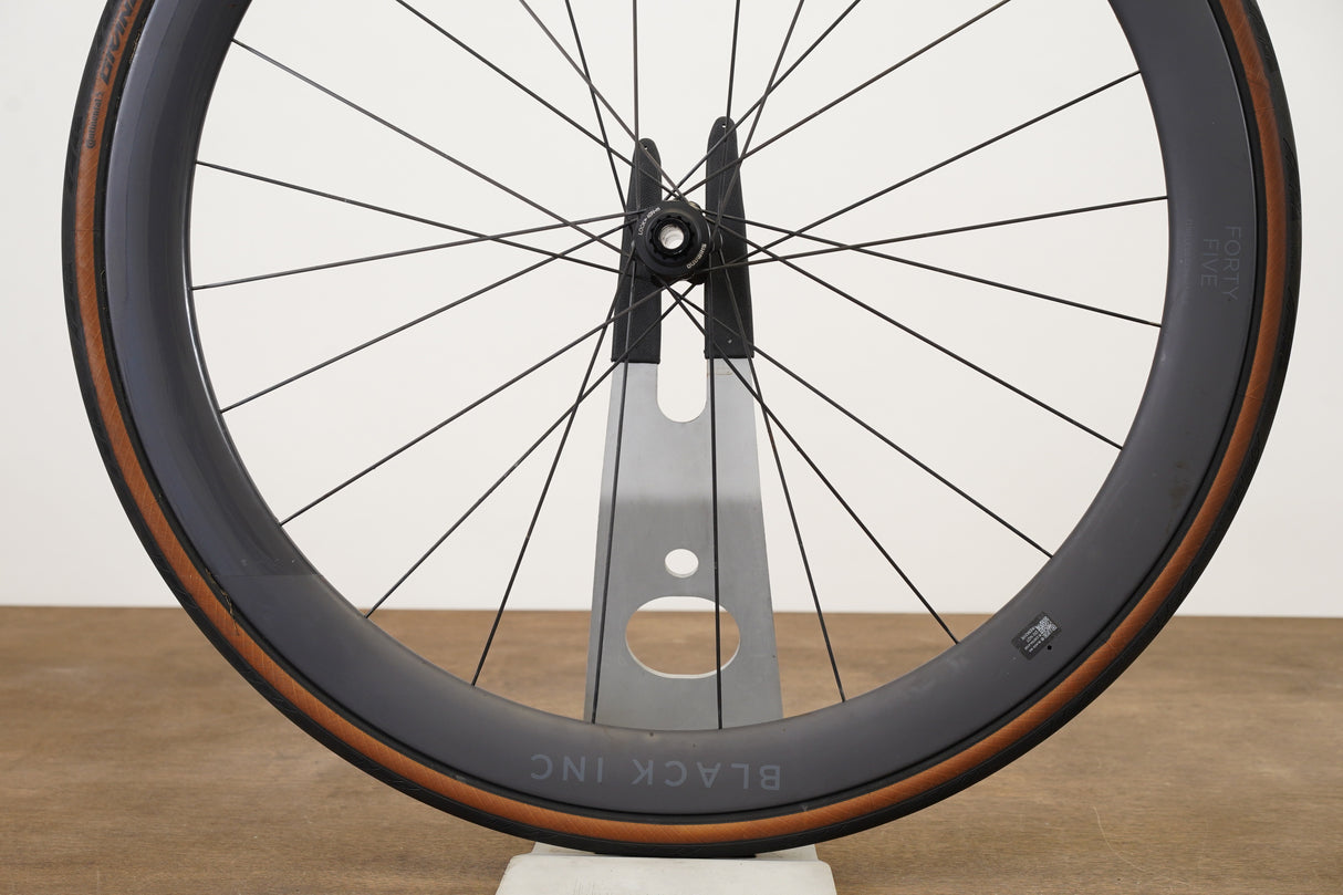 Black Inc. Fourty Five 45 Carbon Tubeless Clincher Disc Brake Wheelset 11 Speed