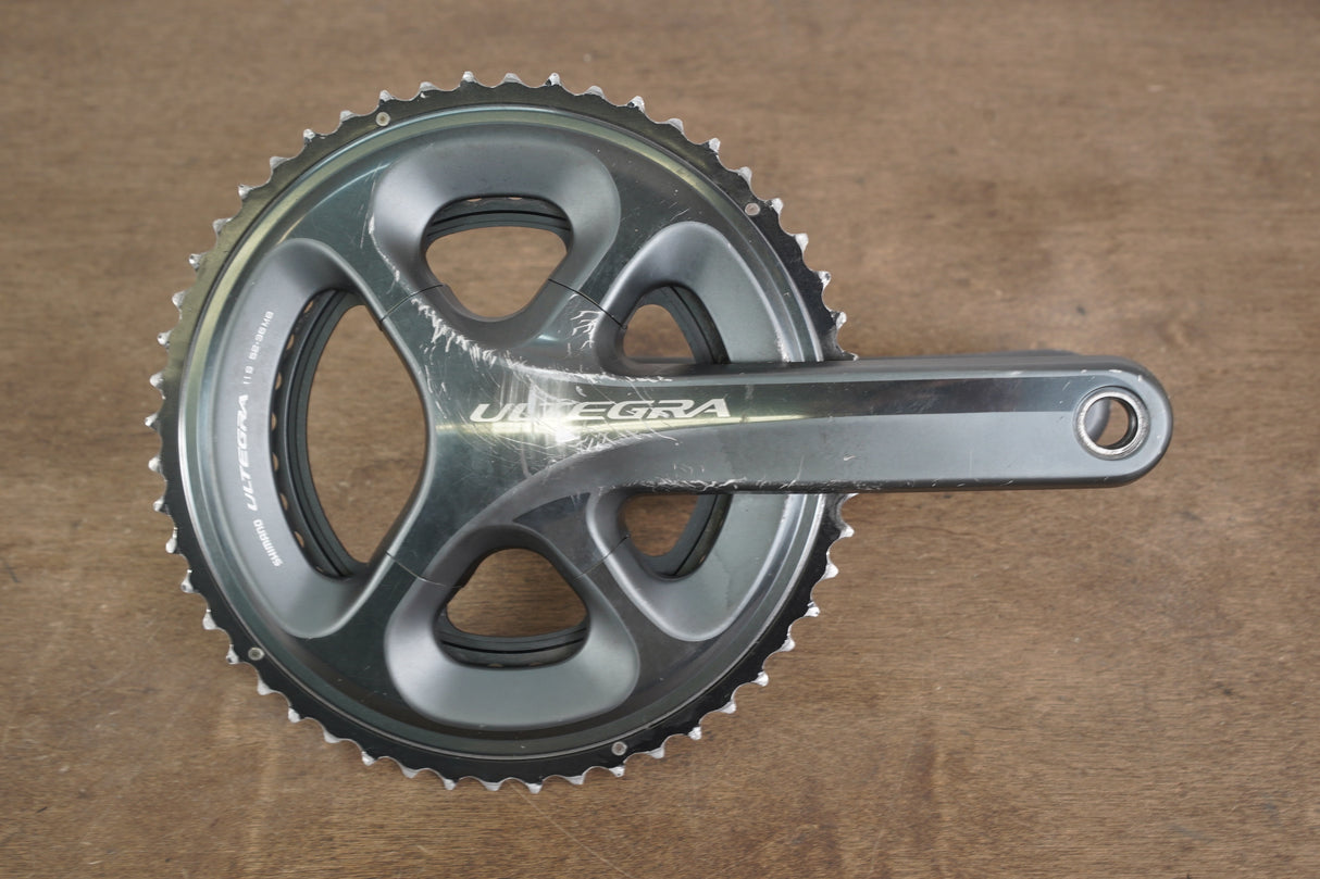 172.5mm 52/36T Shimano Ultegra FC-6800 11 Speed Stages Power Meter Crankset