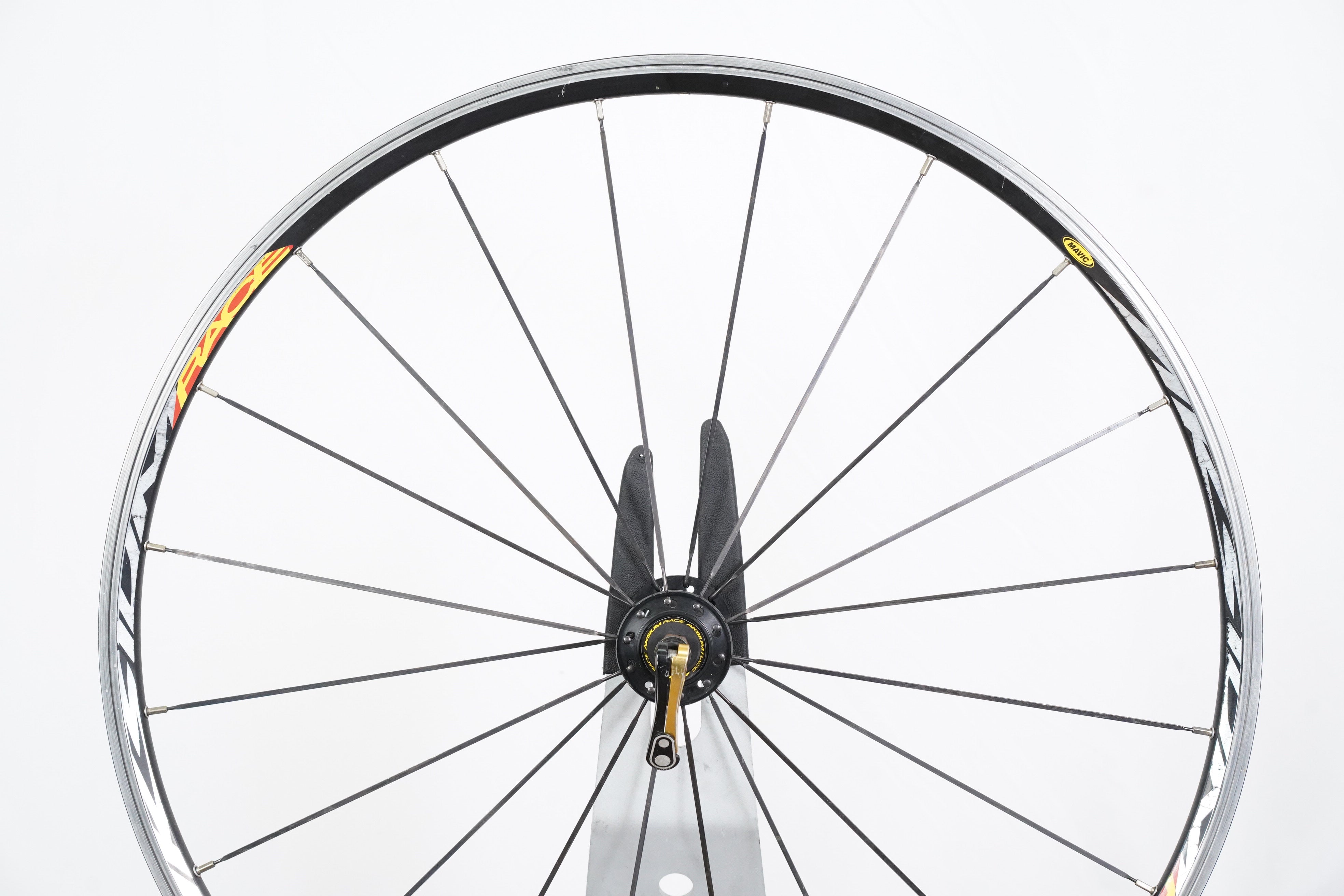 FRONT Mavic Aksium Race Alloy Rim Brake Clincher Road Wheel – Elevate  Cycling