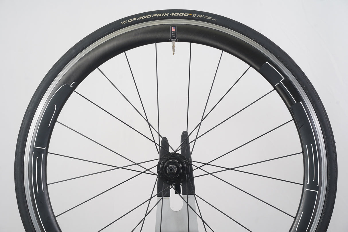 HED Jet 4+ Plus Carbon Clincher Rim Brake Wheelset Shimano/SRAM 11 Speed