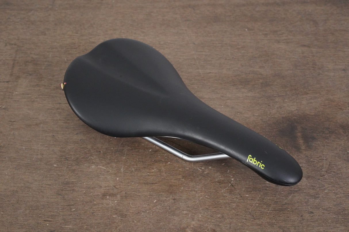 142mm (Shallow) Fabric Scoop Cr-Mo Rail Road Saddle 268g