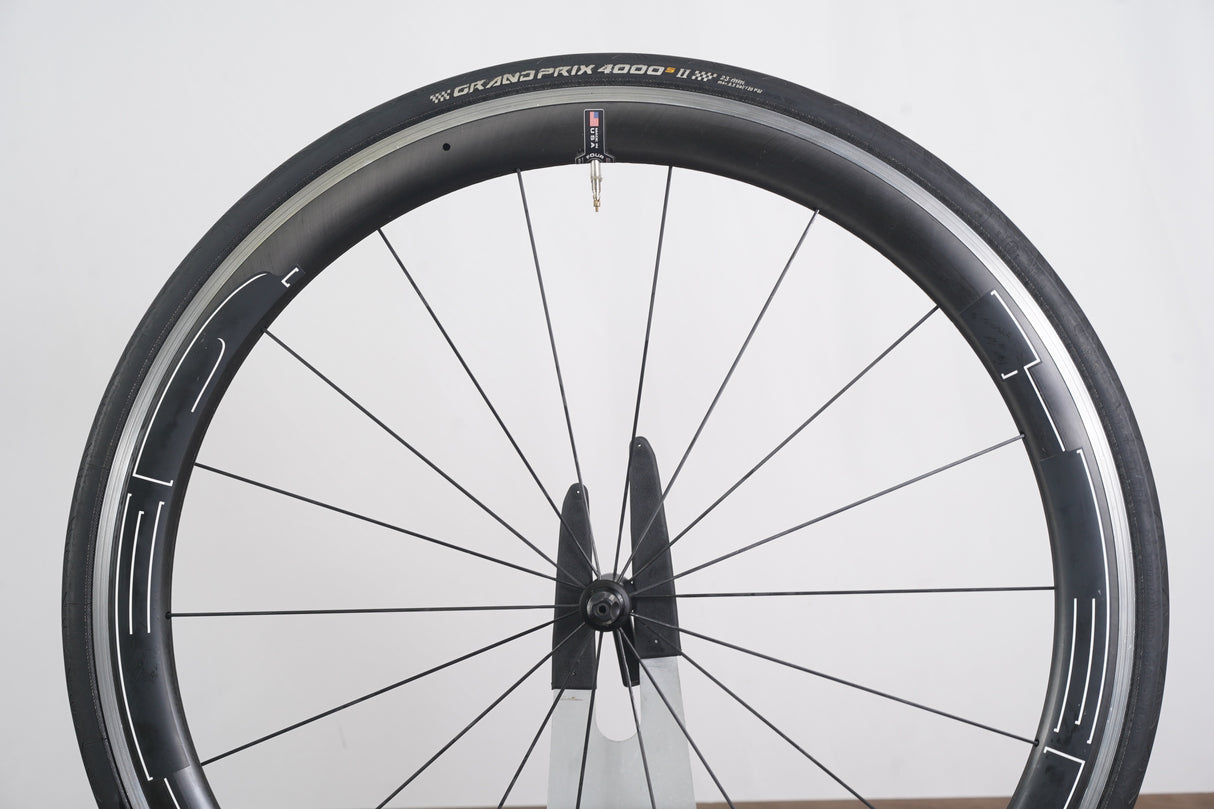 HED Jet 4+ Plus Carbon Clincher Rim Brake Wheelset Shimano/SRAM 11 Speed