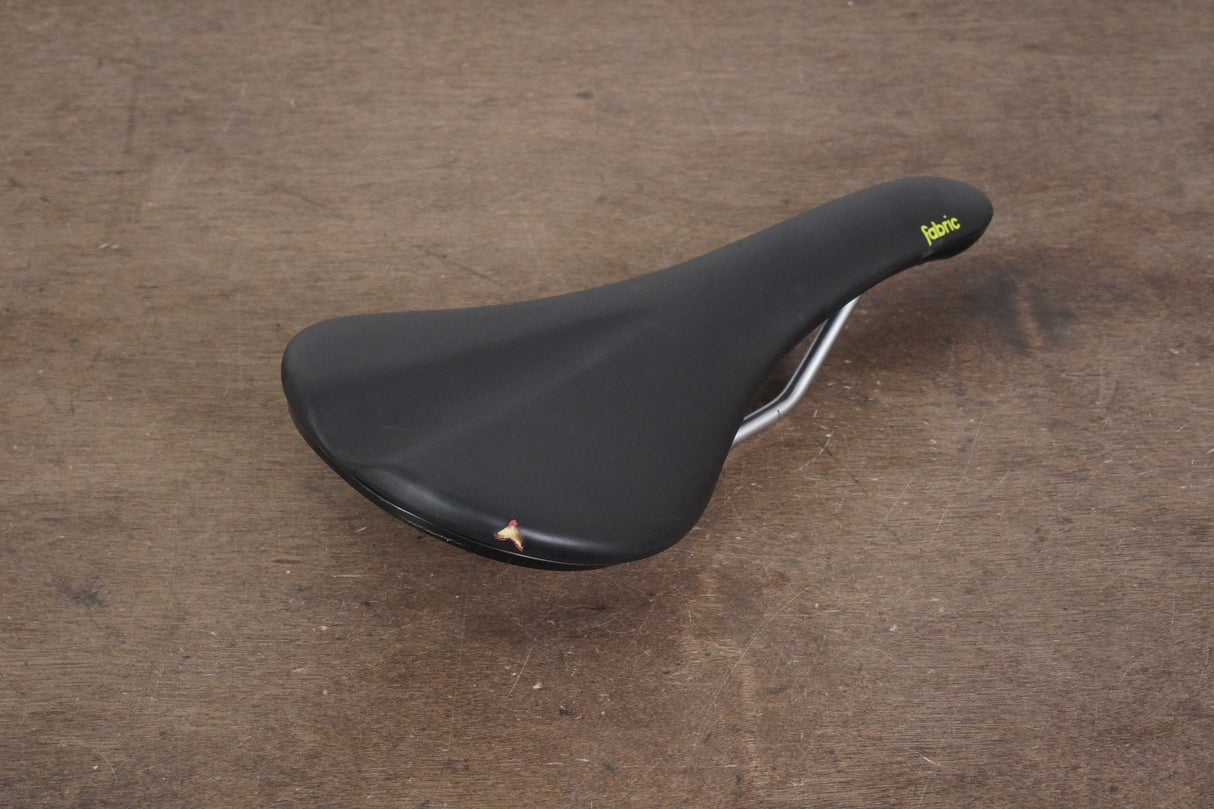 142mm (Shallow) Fabric Scoop Cr-Mo Rail Road Saddle 268g