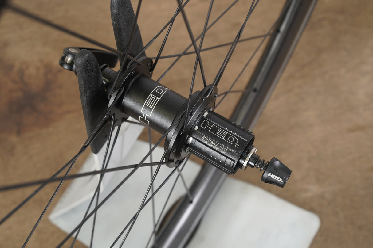 HED Jet 4+ Plus Carbon Clincher Rim Brake Wheelset Shimano/SRAM 11 Speed