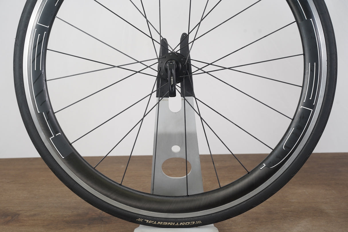 HED Jet 4+ Plus Carbon Clincher Rim Brake Wheelset Shimano/SRAM 11 Speed