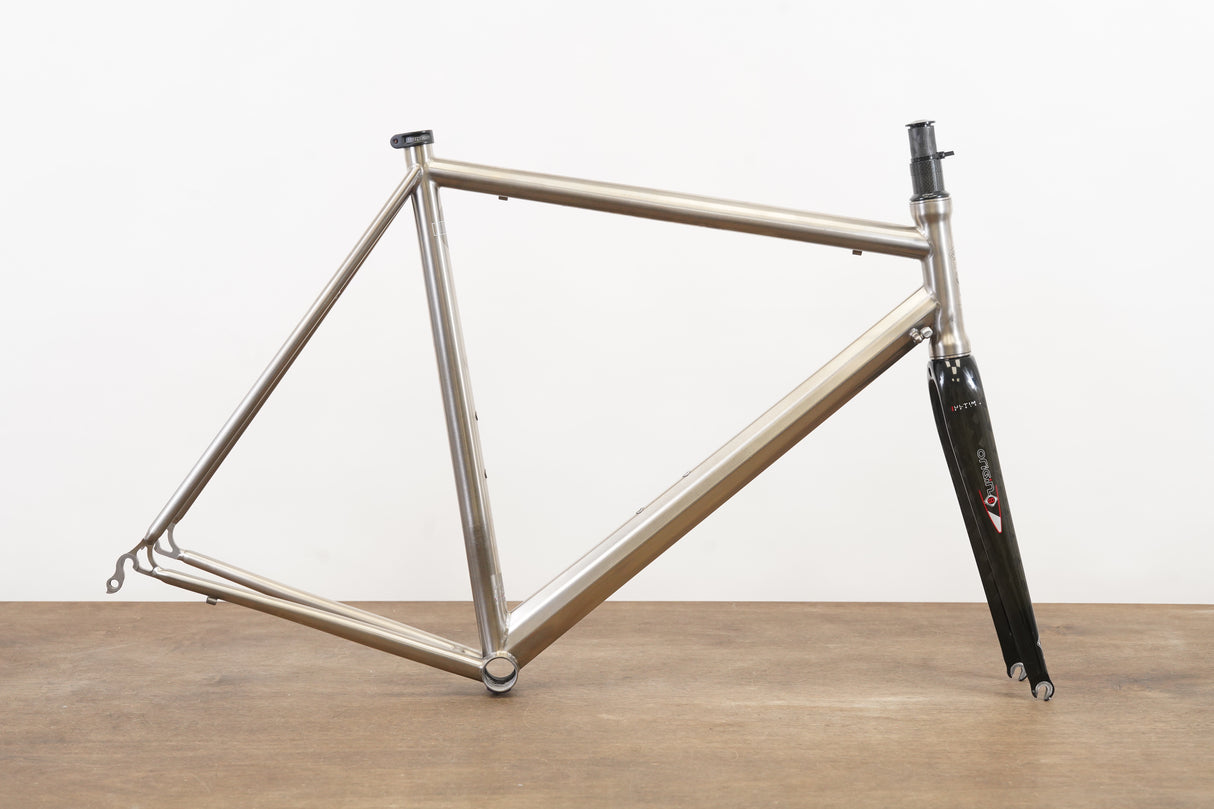 58cm Douglas Racing Titanium Rim Brake Road Frameset