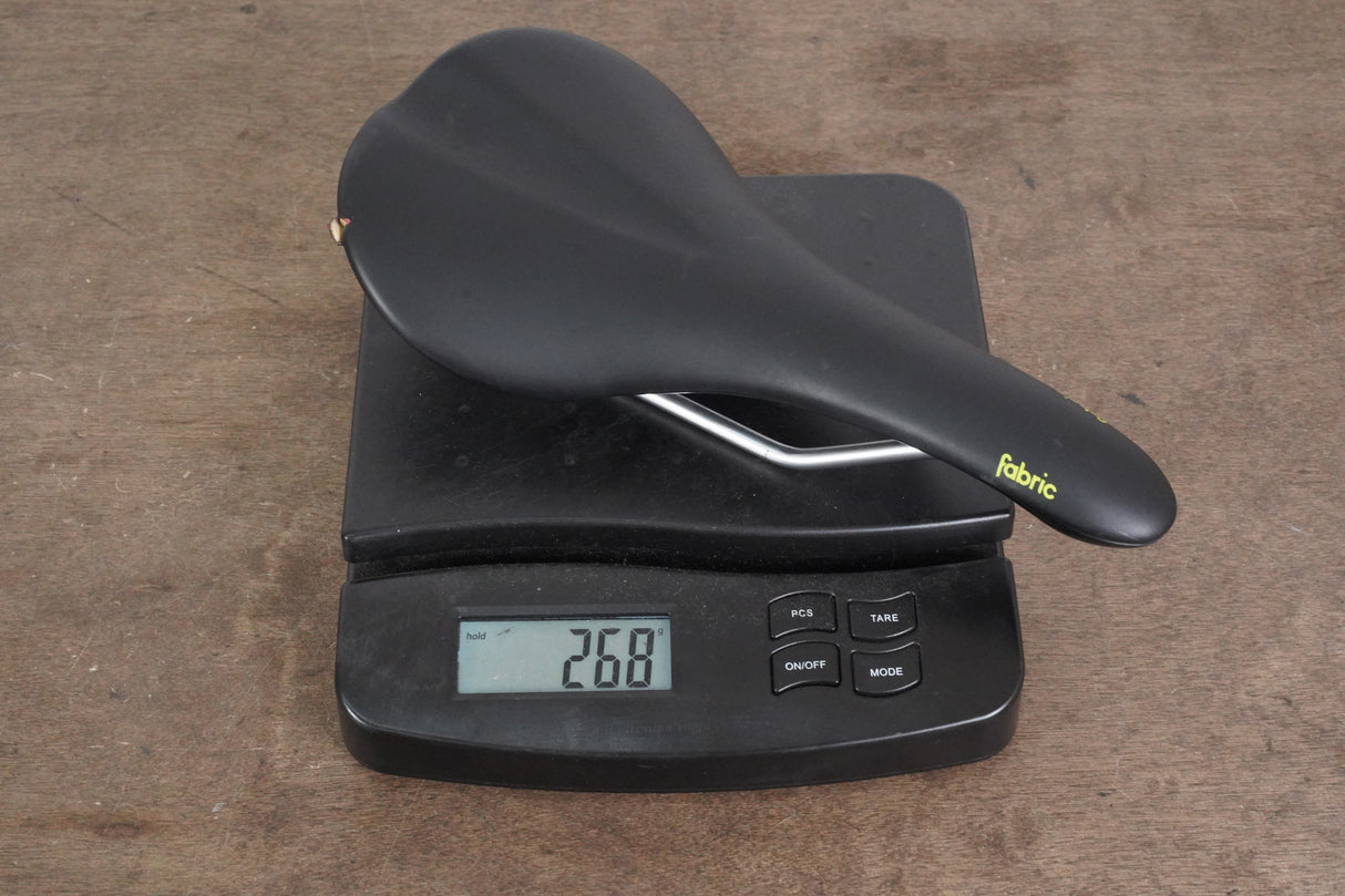142mm (Shallow) Fabric Scoop Cr-Mo Rail Road Saddle 268g