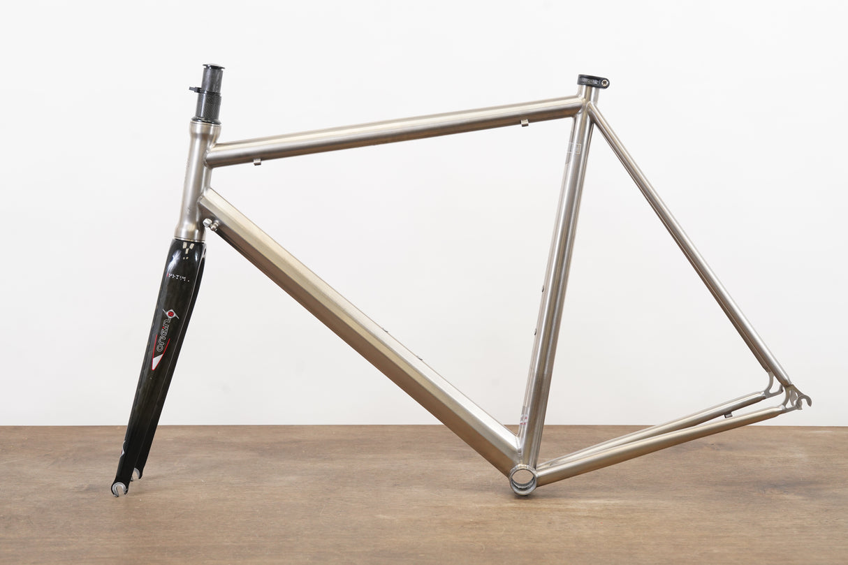 58cm Douglas Racing Titanium Rim Brake Road Frameset