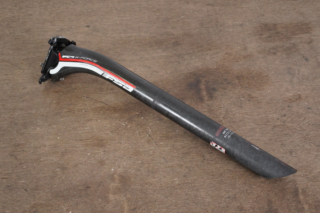 27.2mm FSA K-Force Carbon 25mm Setback Road Seatpost
