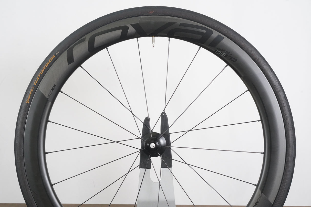 Roval CL 50 Carbon Tubeless Clincher Disc Brake Wheelset SRAM XDR 12 Speed