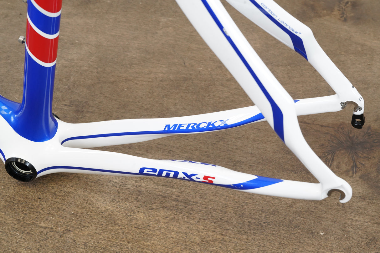 56cm Eddy Merckx EMX-5 Carbon Rim Brake Road Frameset